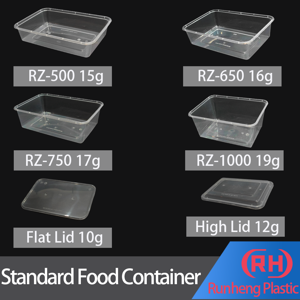 RHP-Standard Rectangular Food Container