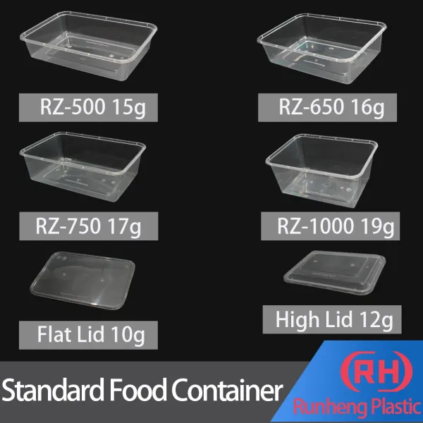 RHP-Standard Rectangular Food Container