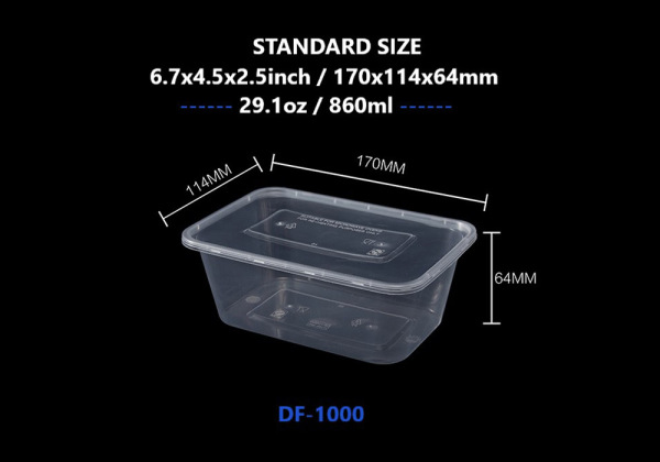 RHP-Eco Rectangular Food Container