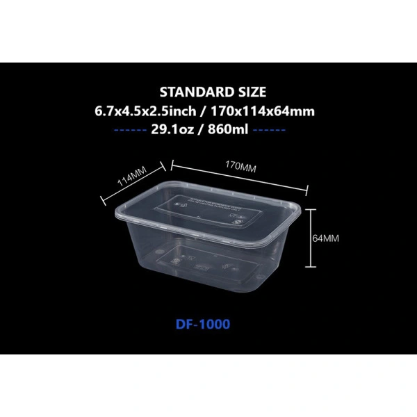 RHP-Eco Rectangular Food Container