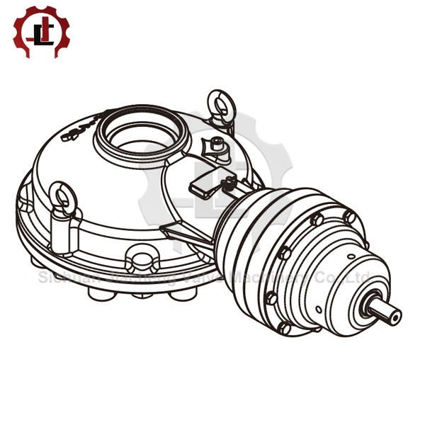 Made In China Multi-Turn Valve Gearbox, Bevel Gearbox For Valves 