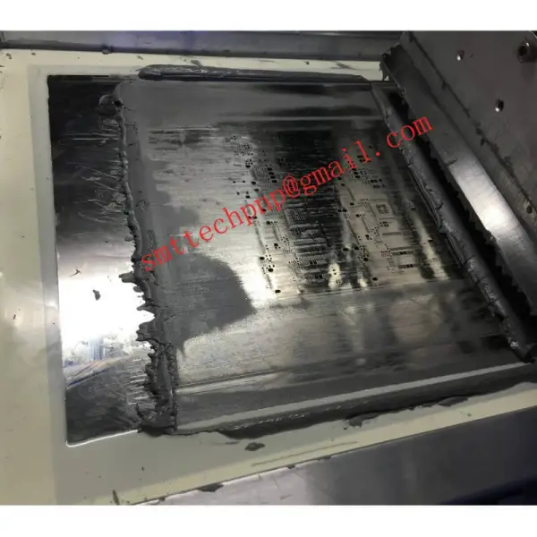 S1200 smd semi-auto screen solder paste printer machine