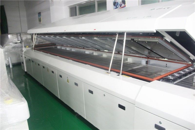 10 zones Chinese smt lead free reflow oven