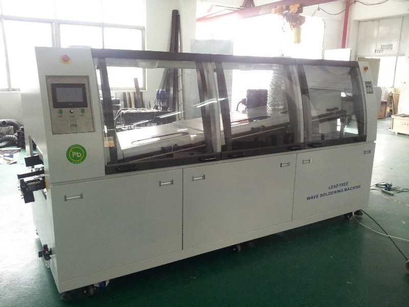 Automatic Lead Free Soldering Wave Machine for DIP Assembly Line