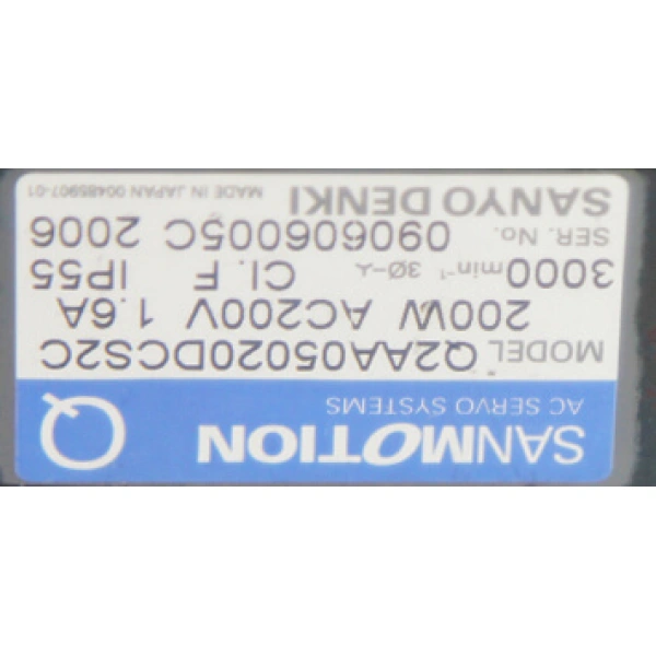 YAMAHA SMT Spare Parts Motor Q2AA05020dcs2c