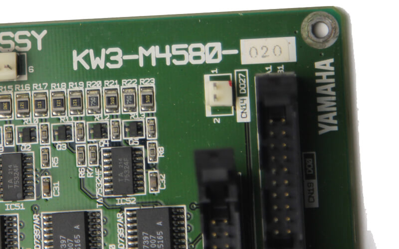 Original YAMAHA SMT IO Converor Unit Assy Board KW3-M4580-020