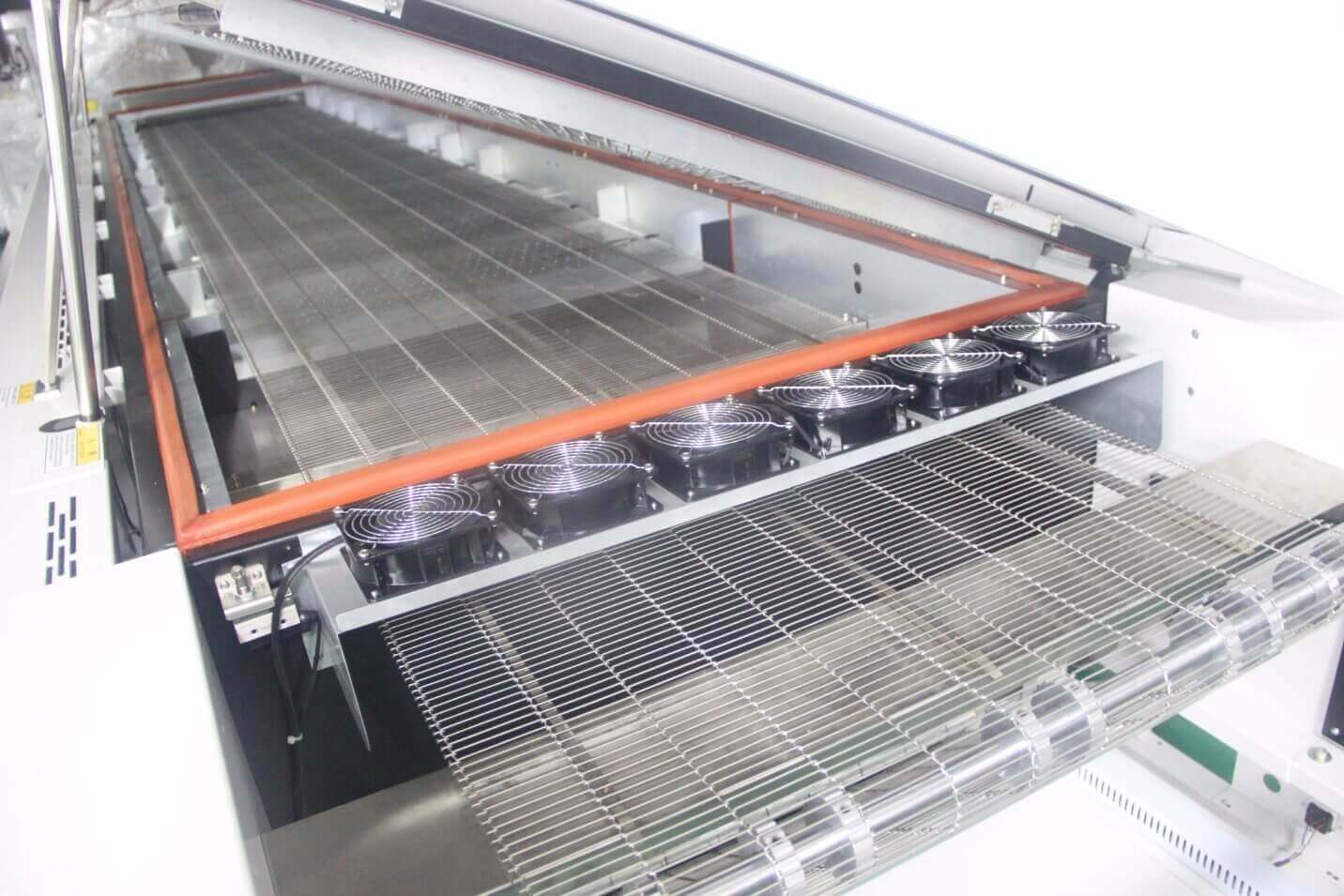 6 zones middle size lead free reflow oven
