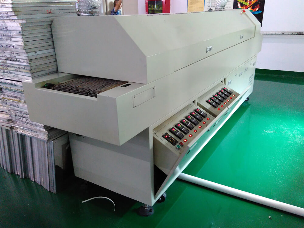 PID control smt lead free reflow oven machine SMD-A6