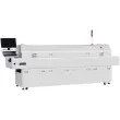 PC control 8 zones SMD lead free reflow oven machine