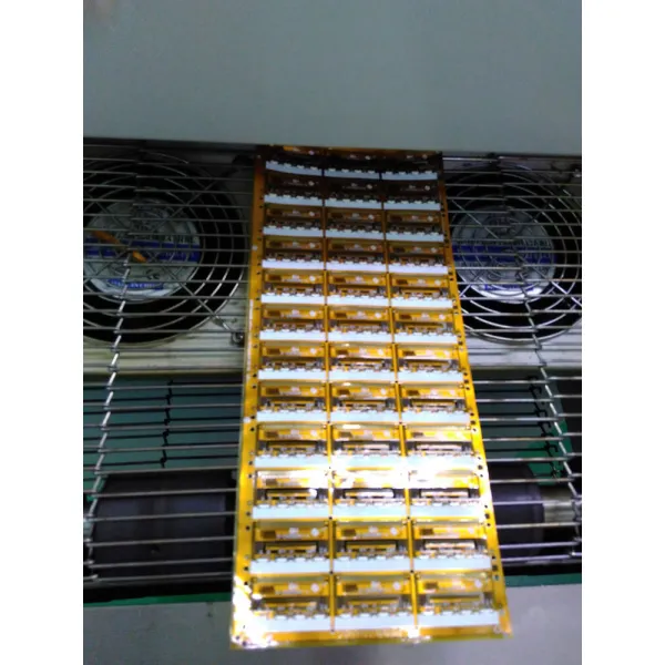 PC control 8 zones SMD lead free reflow oven machine