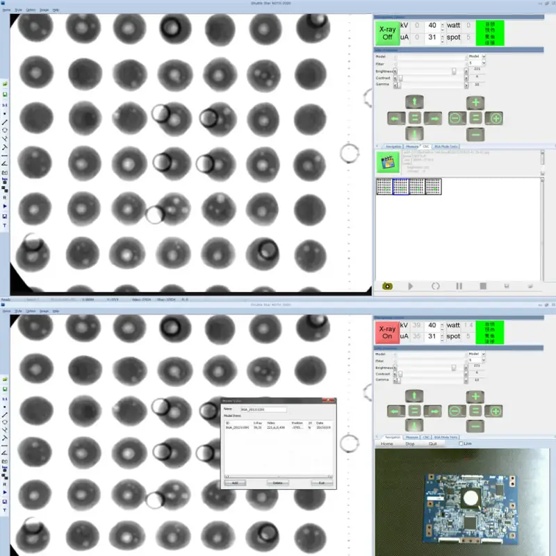 SMD PCB quality X-Ray inspection machine