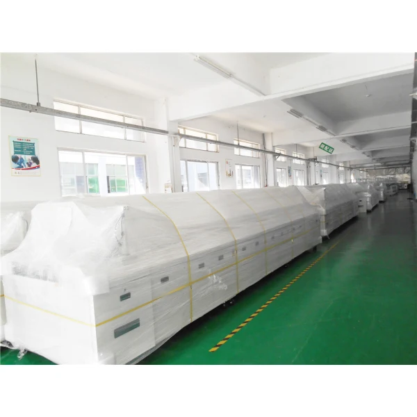 Dual rail reflow oven soldering machine for driver production line
