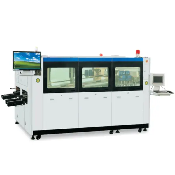 Double track wave soldering machine