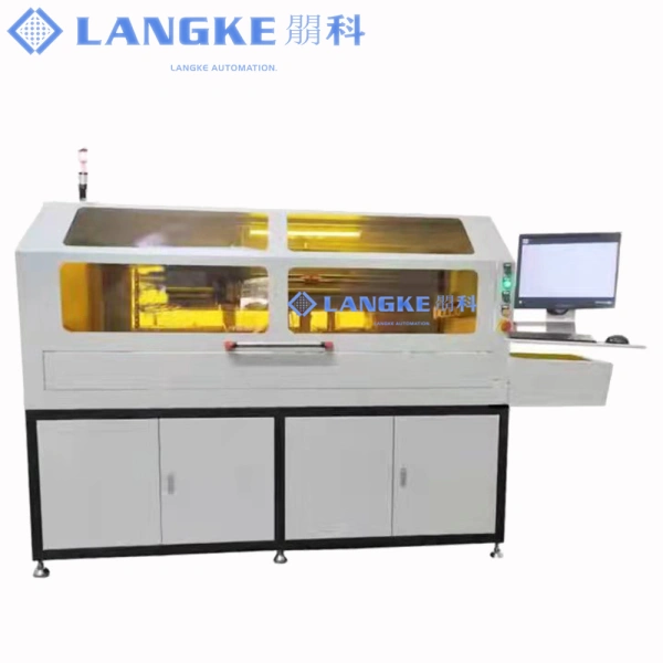 Full auto solder paste printer machine for long FPCB