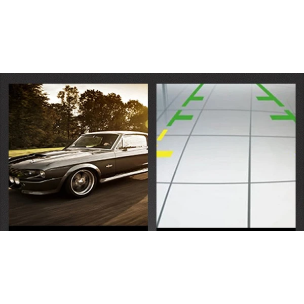 4 Channels 7 Inch LCD Monitor 