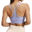 Mesh Back Cross Sports bra,Beautiful Back Top High-Strength Shock-Proof Bra