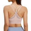 Mesh Back Cross Sports bra,Beautiful Back Top High-Strength Shock-Proof Bra