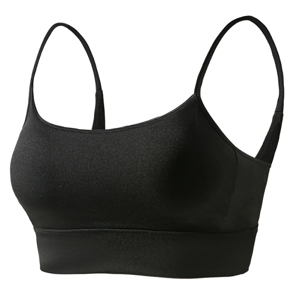 Women's sports bra, wire-free, shockproof, push-up, seamless, sexy backless camisole, yoga vest