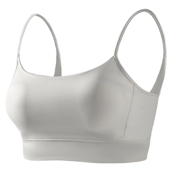 Women's sports bra, wire-free, shockproof, push-up, seamless, sexy backless camisole, yoga vest