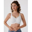 Women's cross mesh bra seamless bra jelly strip bra 