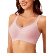 Women's cross mesh bra seamless bra jelly strip bra 