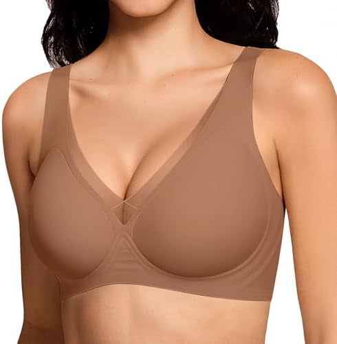 Seamless soft support bra, push-up and anti-sagging, Wire-free bra.