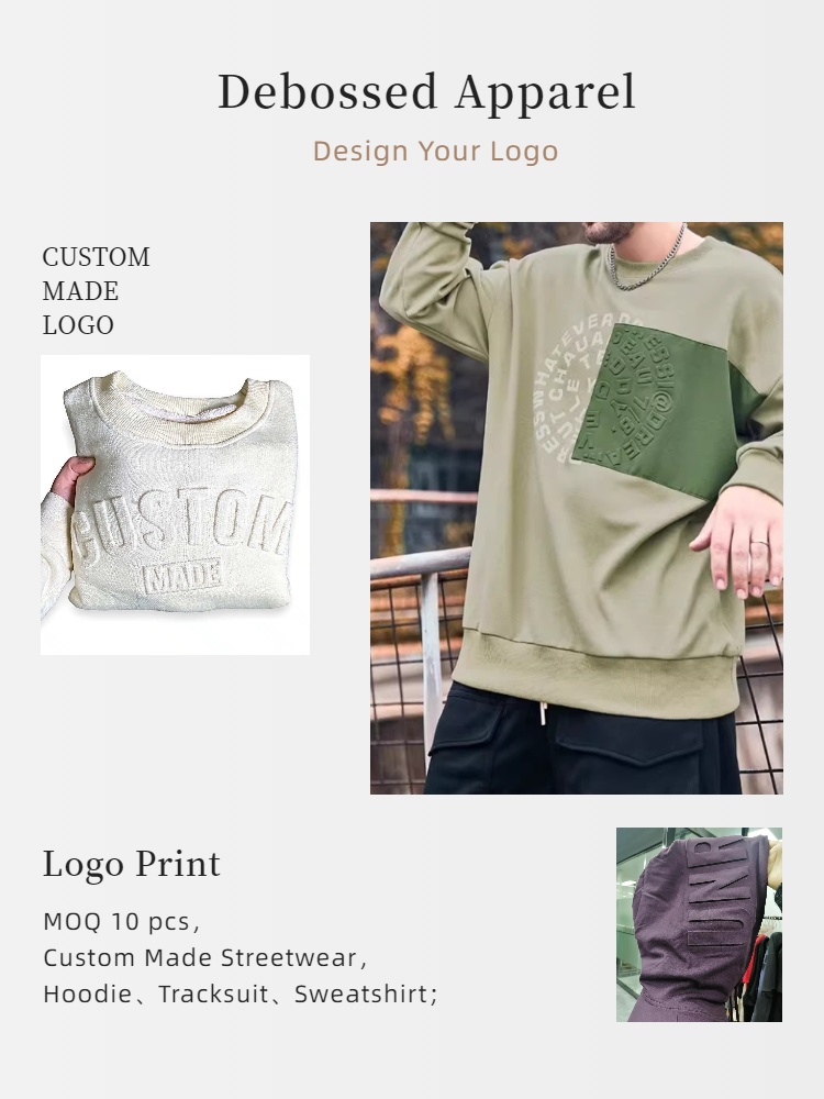 Elevate Your Brand with Custom Debossed Apparel Only 10 PCS