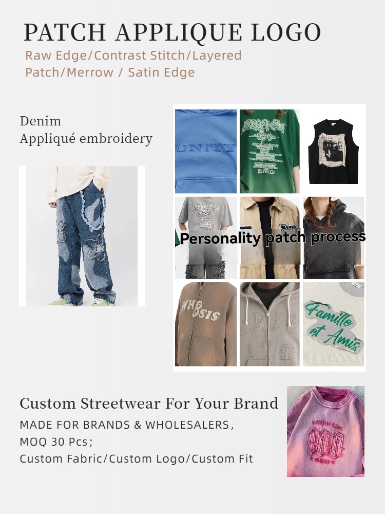 Small MOQ Custom Streetwear for Your Brand