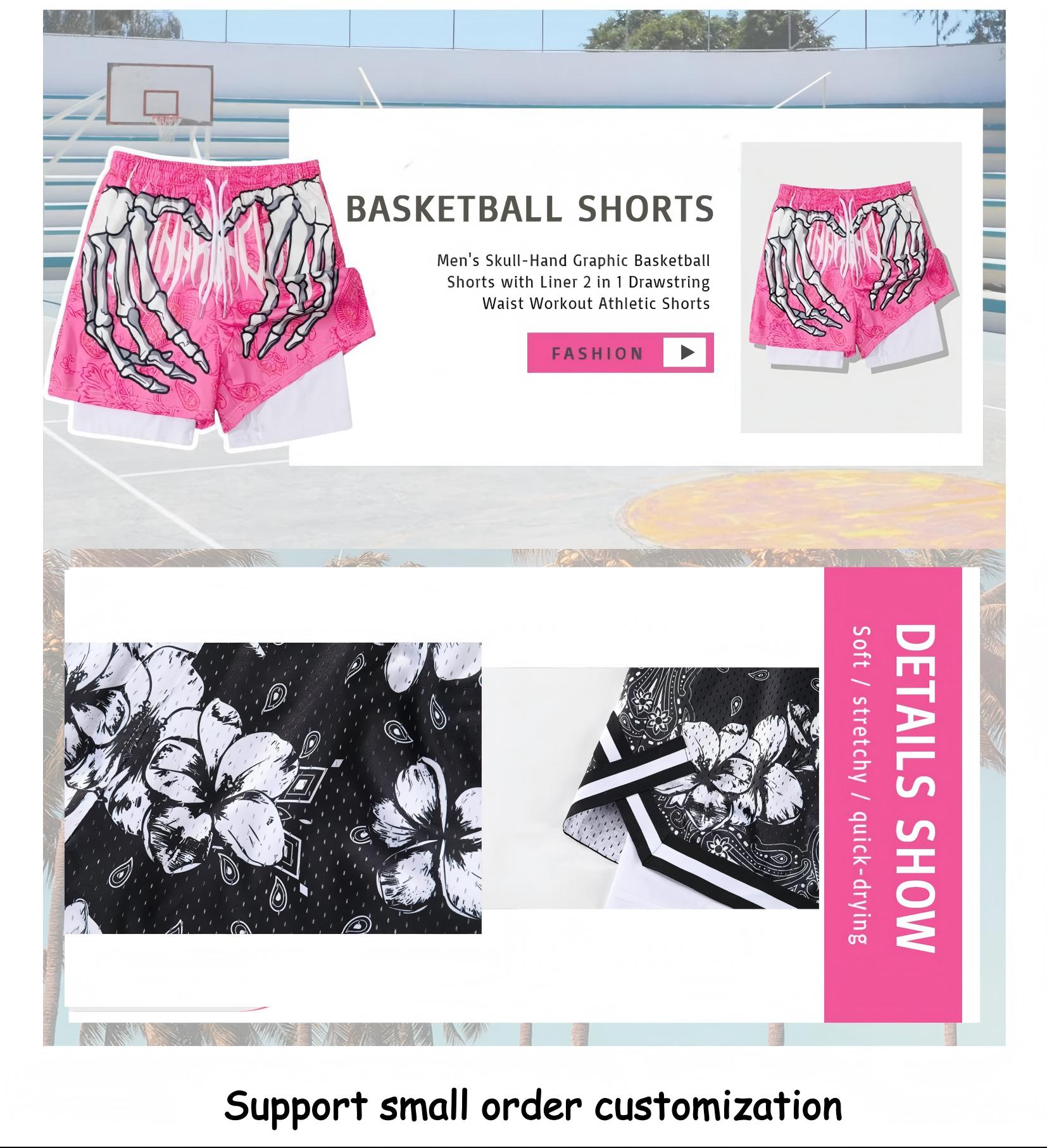 Small-Qty Custom Mesh Basketball Shorts