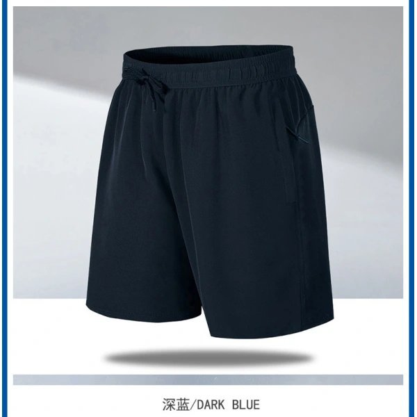 Men's Summer Solid Pattern Running Shorts Free Sample 