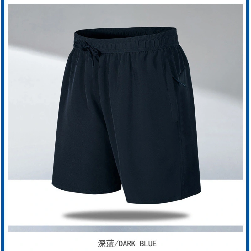 Men's Summer Solid Pattern Running Shorts Free Sample 