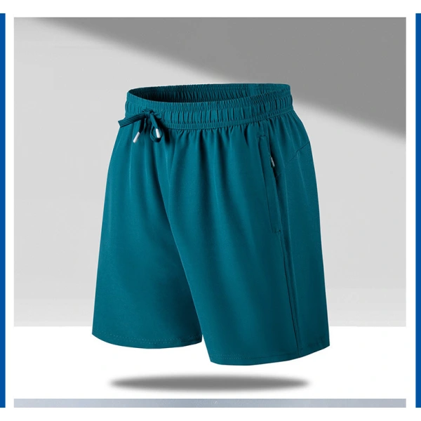 Men's Summer Solid Pattern Running Shorts Free Sample 