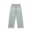 TTgarment  Wide Leg Casual Pants for Men Laser Engraving Logo LEL006