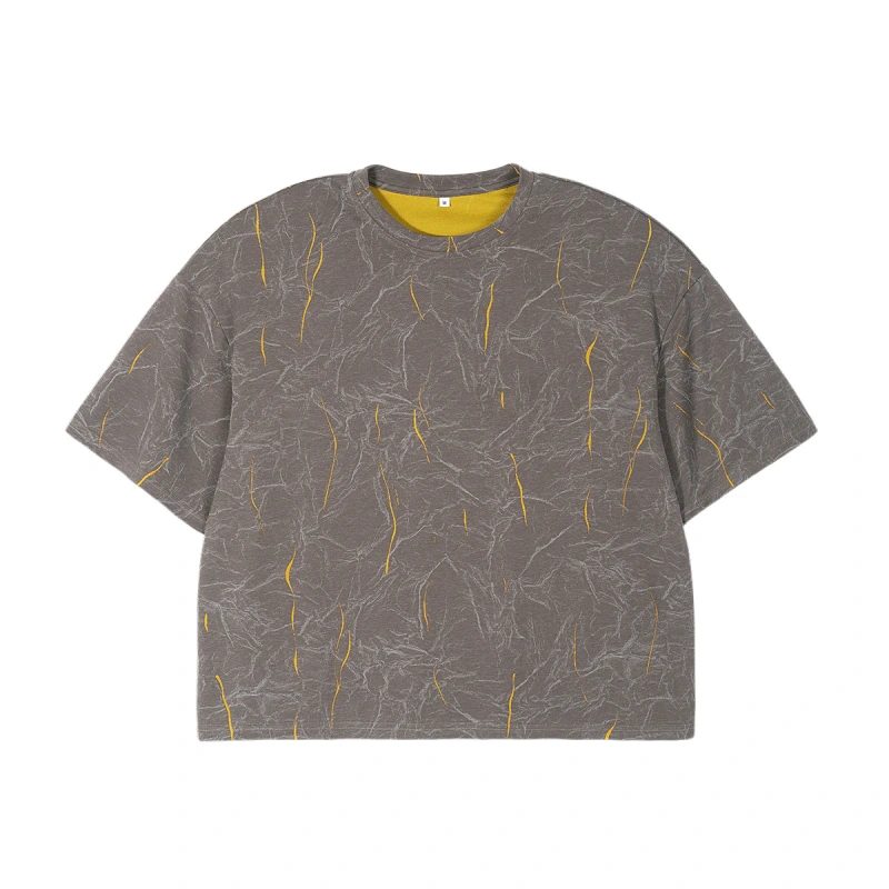 TTgarment Batik Boxy Short Width T-shirt TT-341L