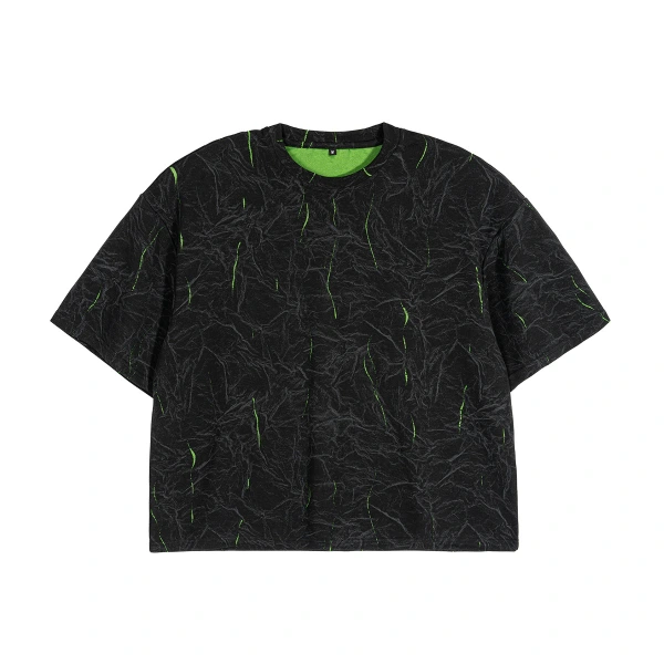 TTgarment Batik Boxy Short Width T-shirt TT-341L