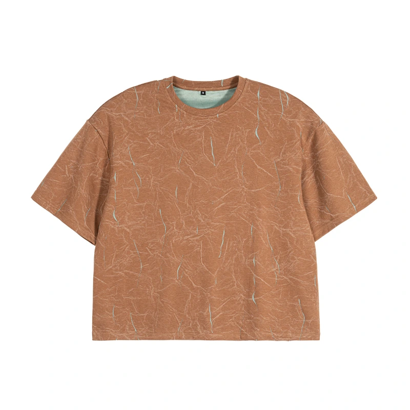 TTgarment Batik Boxy Short Width T-shirt TT-341L