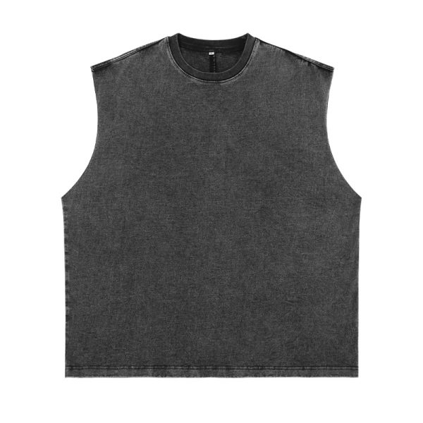TTgarment Men's Tank Top Sleeveless Neck T-Shirt TT-113