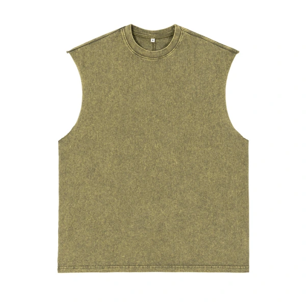 TTgarment Men's Tank Top Sleeveless Neck T-Shirt TT-113