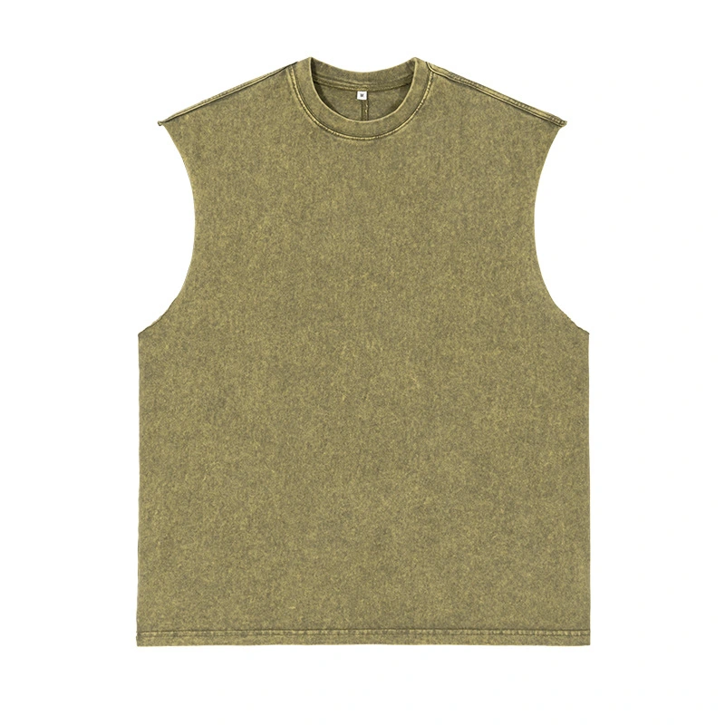 TTgarment Men's Tank Top Sleeveless Neck T-Shirt TT-113