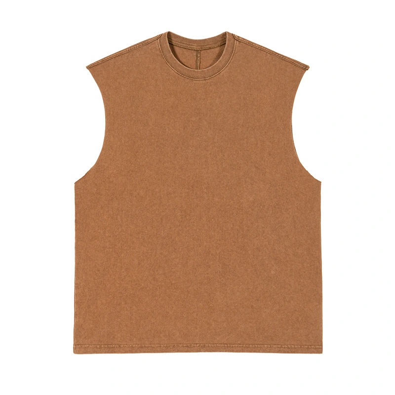 TTgarment Men's Tank Top Sleeveless Neck T-Shirt TT-113