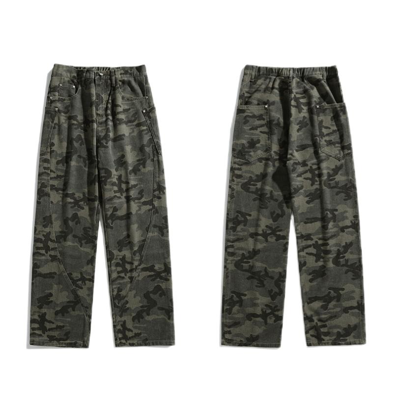 TTgarment  Vintage Street Camouflage Pants CFW003