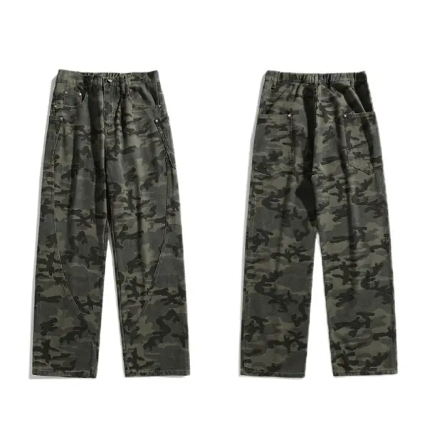 TTgarment  Vintage Street Camouflage Pants CFW003
