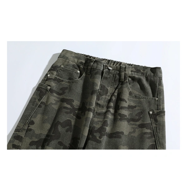 TTgarment  Vintage Street Camouflage Pants CFW003