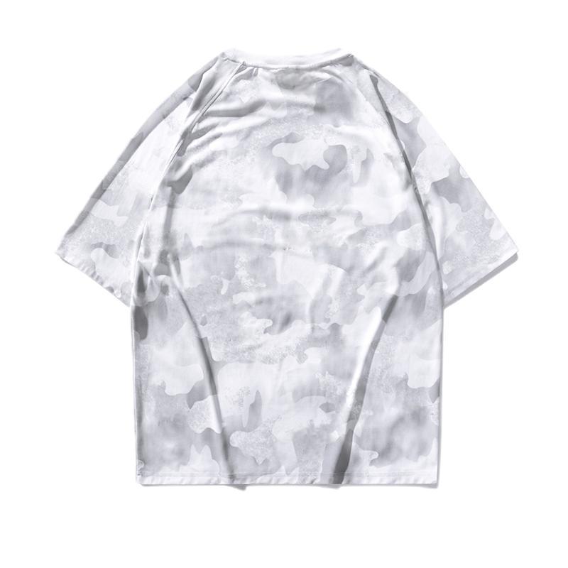 TTgarment Short Sleeve O-Neck T-shirt Camouflage CFW005