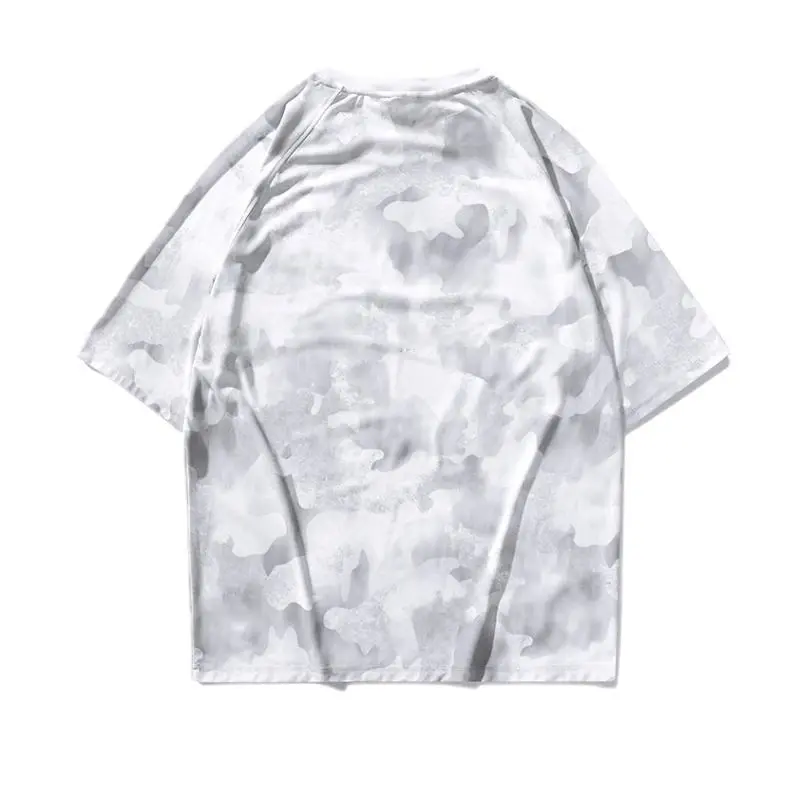 TTgarment Short Sleeve O-Neck T-shirt Camouflage CFW005
