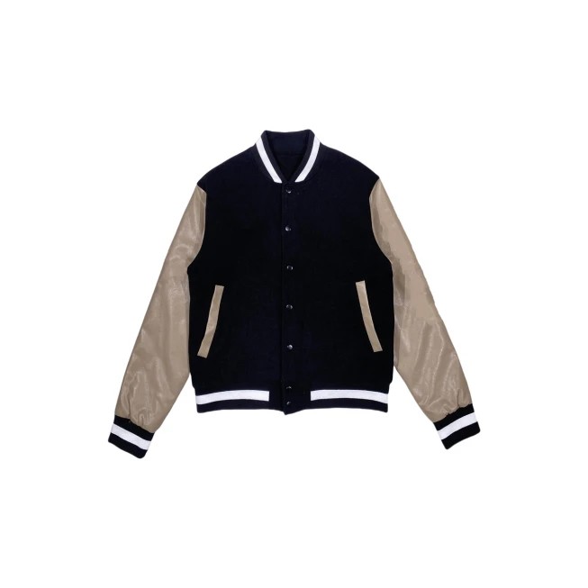 TTgarment Custom Design Men's Bomber Varsity Jacket Long Sleeve Z680