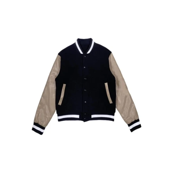 TTgarment Custom Design Men's Bomber Varsity Jacket Long Sleeve Z680