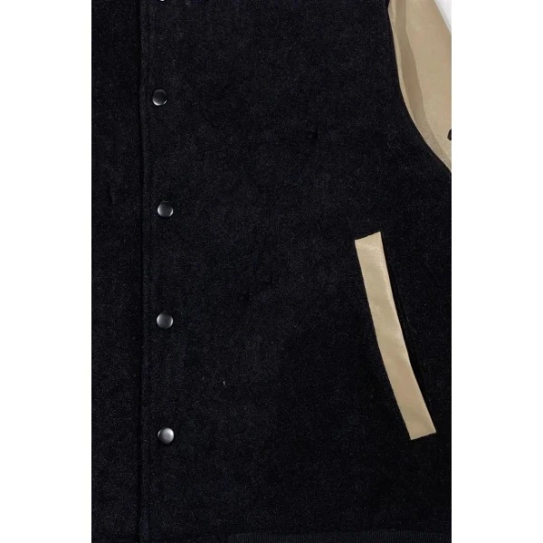 TTgarment Custom Design Men's Bomber Varsity Jacket Long Sleeve Z680