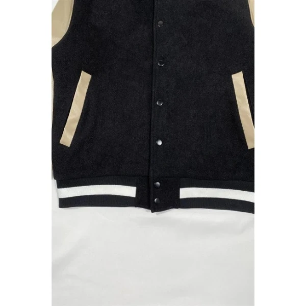 TTgarment Custom Design Men's Bomber Varsity Jacket Long Sleeve Z680