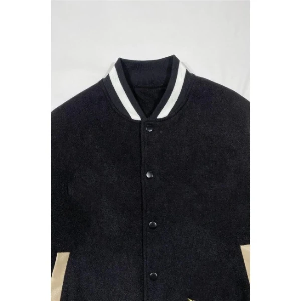 TTgarment Custom Design Men's Bomber Varsity Jacket Long Sleeve Z680